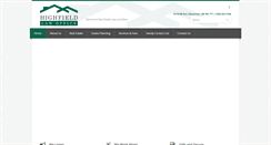 Desktop Screenshot of highfieldlaw.com